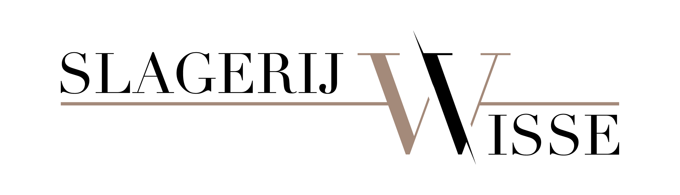 Logo slagerij wisse